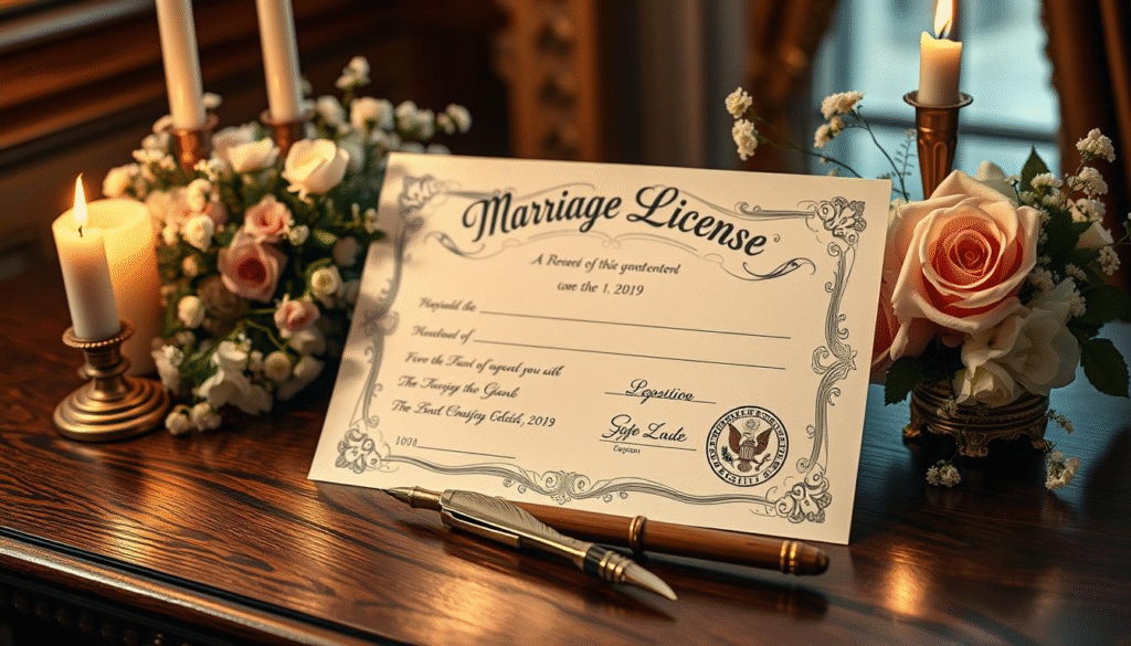 Marriage License